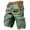 Mint Green, variant on Dwelliawo 250 Anniversary Usa Mens Cargo Work Shorts Durable Ripstop Tactical Shorts with 6 Pockets Outdoor Water Resistant Hiking Woking Construction Shorts Brown M