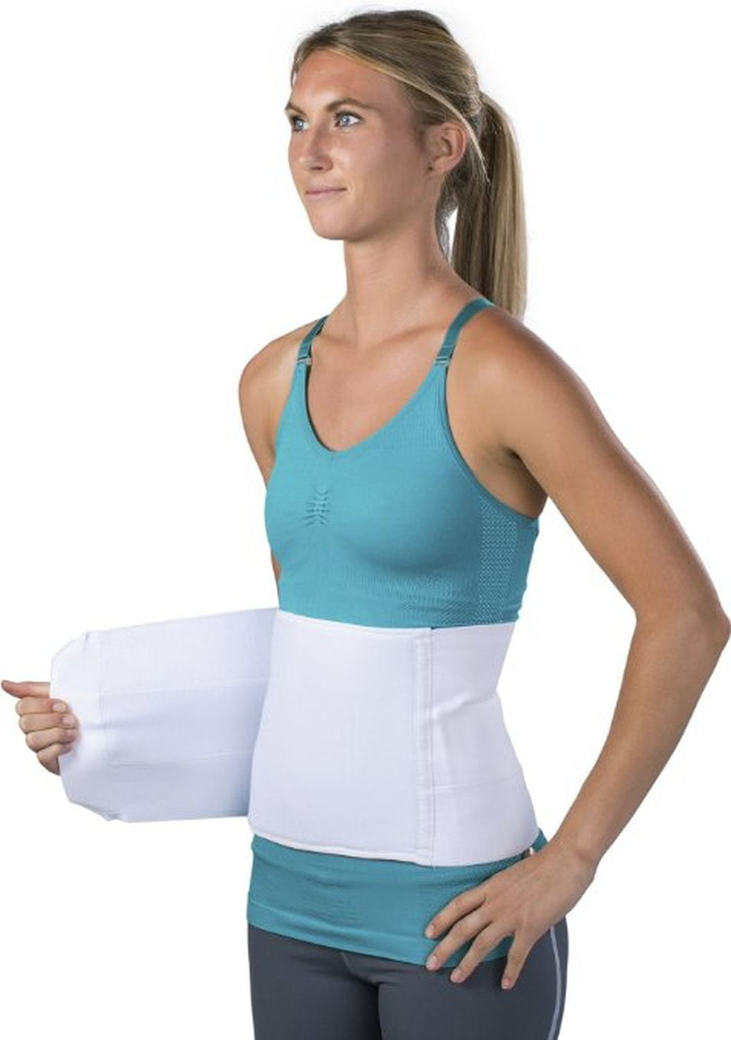 ProCare Premium 12", 4Panel Elastic Abdominal Binder, XLarge (Waist 62" 74")