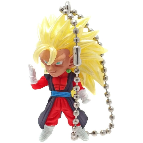 Dragon Ball UDM The Best 24 SSJ3 Goku Xenoverse Keychain Clip-On