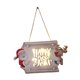 thumbnail image 1 of Letrero Colgante de Navidad, Luces Colgante de Puerta de Pared Adorno Colgante de Pared, con Placa de Madera de Cuerda Colgante para Año Nuevo Baoblaze Señal de puerta, 1 of 6