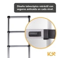 thumbnail image 2 of Escalera Telescópica Kingsman Aluminio Plegable 2.6 M 9 escalones KMET26, 2 of 5
