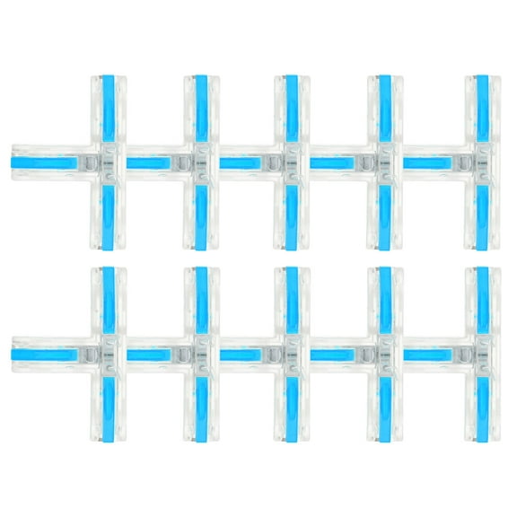 EXHUMKY 10-Piece Copper Terminal Connector Set with Insulated Wire Connectors for Electrical Wiring and Repairs