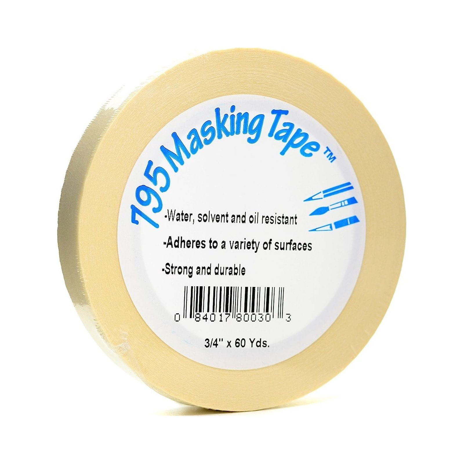 Pro Tapes Masking Tape 1 In. X 60 Yd. [Pack Of 6] (6PK-P7951) 74451-PK6