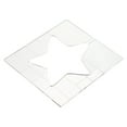 thumbnail image 5 of Homoyoyo Clear Star Quilting Stencils Acrylic Template for Sewing, Crafting, and Home Projects, 5 of 8