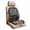 Black, variant on Car Seat Office Chair Bamboo Chip Cover Cushion with Mesh Lumbar Back Support,Breathable Cool Black Mesh with Strap Comfortable Ventilate Support Cushion Pad for All Types Car Seats