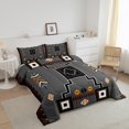 thumbnail image 3 of Erosebridal Hippie Boho Aztec Bedding Sets King with Comforter,Geometric Duvet Insert,Tribal Bedroom Decor,Reversible, 3 of 7