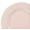B. Chateau in Blush, variant on " OCCASIONS " 240 Plates Pack, Extra Heavyweight Vintage Wedding Party Disposable Plastic Plates (8.25'' Appetizer / dessert plate, Chateau Blush Pink)