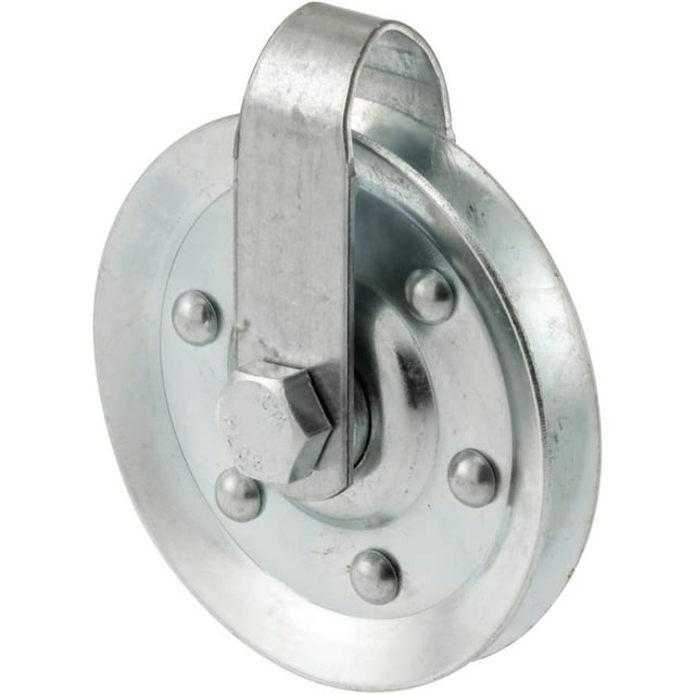 Prime-Line Products GD 52189 Pulley with 2 Straps and Axle Bolts, 3-Inch Diameter