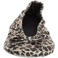 thumbnail image 2 of Isotoner Women’s Satin Ballerina Slippers w/ Soft Tie Bow (Cheetah, Small) 96009, 2 of 4