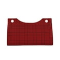 thumbnail image 2 of Honeii Red Black Houndstooth for Tissue Box Cover/Holder - Covers Rectangular Shaped Boxes with a Contemporary Finish - Designed with Modern PVC Leather, 2 of 7