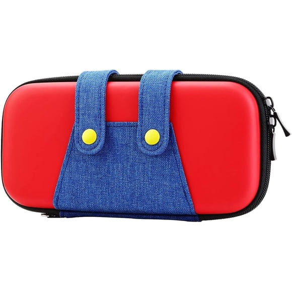 Estuche de transporte para Nintendo Switch/Switch OLED, carcasa rígida protectora de EVA con 10 cartuchos de juego, compatible con Nintendo Switch