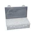 thumbnail image 1 of Caja de plástico transparente para pintura de diamantes con 64 compartimentos: ideal para cuentas, joyas, decoración de uñas, manualidades y diamantes., 1 of 4