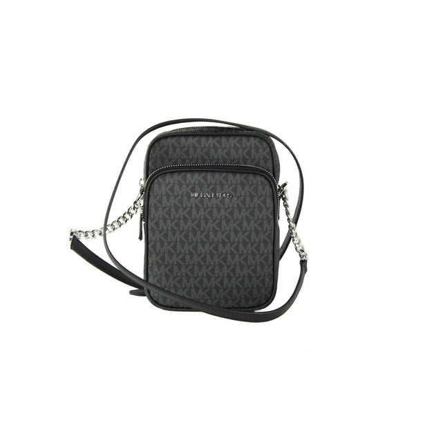 Bolso bandolera Michael Kors Jet Set Travel Logo negro