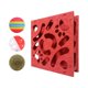thumbnail image 2 of Juguete rompecabezas para gatos, divertido juego de laberinto, entretenimiento, juego mental para gatos y gatitos de interior. Rojo 40cm, 2 of 8