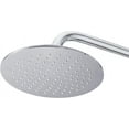 thumbnail image 4 of Aquarius 8-in Rain Showerhead Shower System with Pivoting Shower Arm and Magnetic Handshower Holder Chrome, 4 of 6