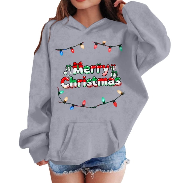 Sudadera con capucha para niñas y niños, sudadera de manga larga con cuello redondo y estampado de moda, jersey con bolsillo, sudadera de poliéster para niñas