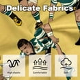 thumbnail image 3 of Football Velvet Throw Pillow Covers Set with Unique Patterns - 16x16, 18x18, 20x20 Inches - 2 Throw Pillow Inserts & Covers for Any Occasion, 3 of 6
