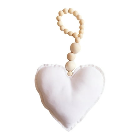

Heart-shaped Crib Tent Pendant Kids Teepee Tent Decorative Pendant Infant Crib Cradle Ornament for Babyroom Kids Children s Infant Crib Cradle