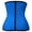 Blue, variant on Ecqkame Womens Underbust Waist Training Corset Bustier Women Full Body Shaper Bodysuit Firm Control Shapewear Lifter Corset Shapewear Black XL