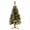 4ft w/ light, variant on Funcid 7.5ft Artificial Christmas Tree with 8 Adjustable Light Flash Rate Modes, Decorated Xmas Tree with Pine Cones, Hinged Partially Flocked Christmas Tree with Foldable Metal Base