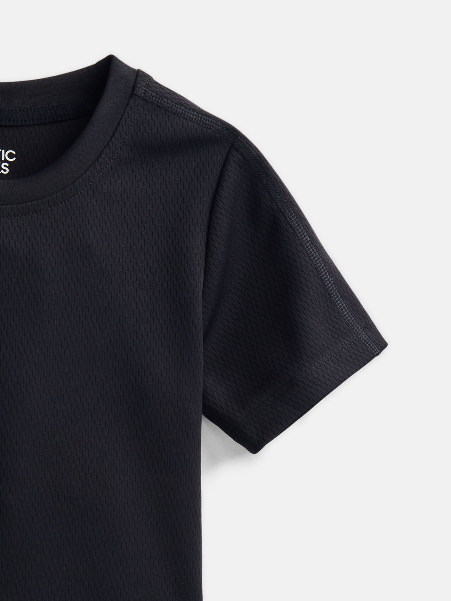 Athletic Works Boys Active Mesh Tee, Sizes 4-18 & Husky