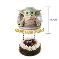 thumbnail image 1 of Yoda decoraciones para fiesta de cumpleaños, vasos de papel, platos, servilletas, globos, pancarta, mantel, adornos para pasteles para niños, Baby Shower, 1 of 4
