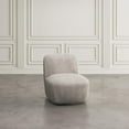 thumbnail image 3 of Jofran Josie Upholstered Contemporary Casual Swivel Accent Chair, 3 of 8