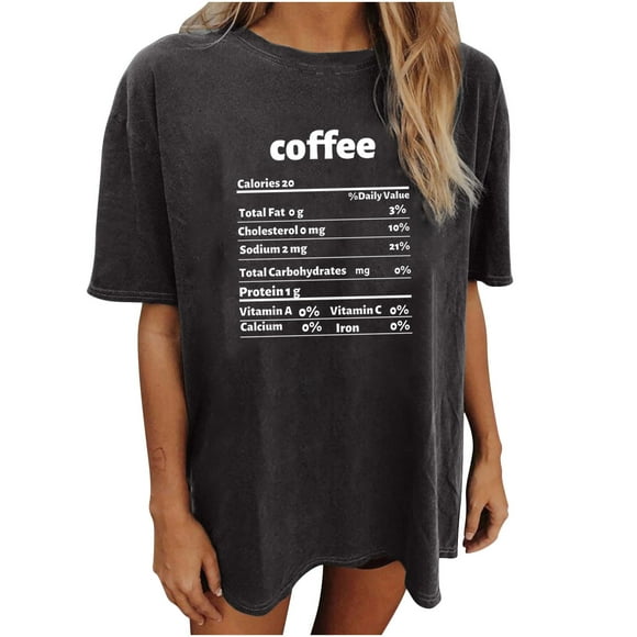 Pompotops Thanksgiving Day Blouse For Women,Women's Vintage Drop Sleeves Skull Sun Moon Print Short Sleeve Tops Blouse