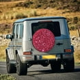thumbnail image 6 of Kdxio Spare Tire Cover for RV Trailer, Waterproof Wheel Cover,Camper Spare Tire Cover Fit for Rv SUV Truck Travel Trailer 15 inch-Pink Glitter, 6 of 8