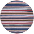thumbnail image 3 of SAFAVIEH Kids Stripes Striped Cotton Area Rug, Ivory/Multi, 8' x 10', 3 of 8