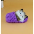 thumbnail image 5 of 1pc Mini Cute Lifelike Sounding Shoe Kittens Cats Plush Toy Sleeping Cats Toy Kids Appease Stuffed Doll Birthday Gift Doll, 5 of 5