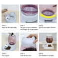 thumbnail image 4 of Automatic Pet Food Self Dispenser Dog Cat Rabbit Feeder Water Auto Dish 2 Bowls, 4 of 11