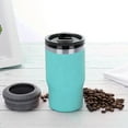 thumbnail image 1 of Enfriador de botellas con vaso, soporte para latas de acero inoxidable con aislamiento para botellas de 14 oz, enfriador de latas con aislamiento, mejore su experiencia, 1 of 13