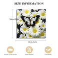thumbnail image 3 of Chilfamy Butterfly White Flower Yellow Centers Canvas Wall Art 12x12in, 3 of 6