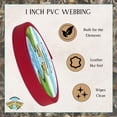thumbnail image 5 of Country Brook Design® 1 Inch Red PVC Webbing, 10 Yards, 5 of 7