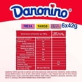 thumbnail image 2 of Queso petit suisse Danonino sabor fresa, mango y tutti frutti 6 pzas de 42 g c/u, 2 of 5