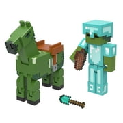Minecraft Toys, 2-Pack of Action Figures, Gifts for Kids