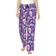 thumbnail image 1 of Balery Skull rainbow mushroom colorful Pantalones de pijama para mujer, pijamas ultraligeros, pantalones de estar por casa-3X-Large, 1 of 6
