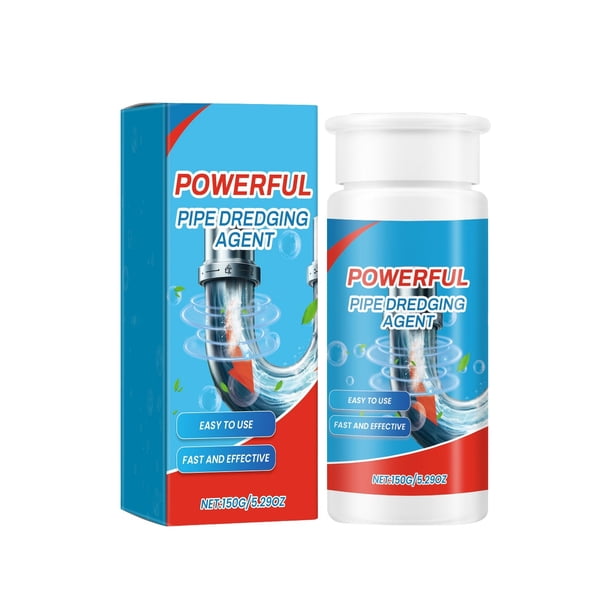 150ml Pipe Dredging Agent,Pipe Unblocking Cleaner, Powerful Drainage Unblocking Cleaner,Powerful Pipe Dredging Agent