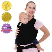 Baby Wrap Carrier All-in-1 Stretchy Baby Wraps - Baby Carrier - Infant Carrier - Baby Wrap - Hands Free Babies Carrier Wraps - Baby Shower Gift - One Size Fits All
