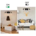 thumbnail image 2 of Maxvolador Bathroom Lighting Luminaires, 3 -Black Sink lighting, Vintage Wall Summer Lighting, 2 of 5
