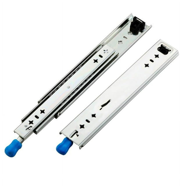 VADANIA VD2053 Heavy Duty Drawer Slides with Lock Full Extension, Side Mount, 265 Lb Load Capacity, 1 Pairs