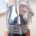 thumbnail image 4 of Zecgelong Girls High Heel Glitter Mary Jane Shoes Little Kid Big Kid 3-10 Years Party School Dance Footwear, 4 of 5