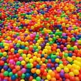 thumbnail image 5 of Aruwei 2.17inch 100PCS Thickened Plastic Ocean Balls,Colorful Bobo Balls for Kids,Baby Toy Balls for Fillingball Pit, Tent, Playhouse, Kiddie Pool, 5 of 8