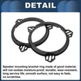 thumbnail image 4 of Anillo Espaciador de Altavoz Único Bargains Adaptador de Altavoz Tweeter para Fiat Grande Punto 2 Pcs, 4 of 7