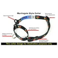 Hongwa Australia Dog Collar Australia Flag Martingale SlipOn Made in NJ, USA for Large