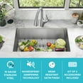 thumbnail image 3 of KRAUS Standart Pro 32" Undermount Single Bowl 16 Gauge Stainless Steel Kitchen Sink, 3 of 8