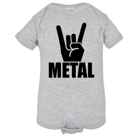 

PleaseMeTees™ Baby Metal Hand Rock Music Fingers Devil Horns HQ Jumper