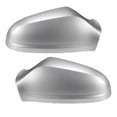 thumbnail image 1 of Unique Bargains Pair Car Rear View Mirror Cover Cap Replacement Silver Tone for Opel for Vauxhall for Astra H 2004-2009, 1 of 6