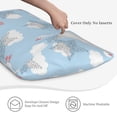 thumbnail image 3 of Kdxio Cute Goose On A Blue Sky Pattern Pillowcase with Envelope Closure,20" x 36" Pillow Cases,Gifts for Men or Women-No pillow, 3 of 5